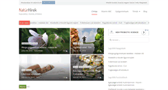 Desktop Screenshot of naturhirek.hu